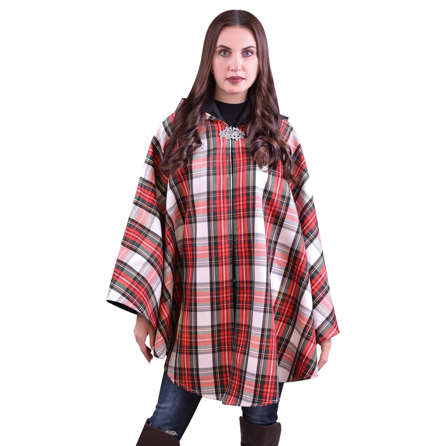 Women Tartan Cape - Dress Stewart
